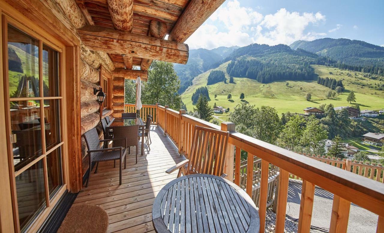 Вілла Chalets Blockhaus Saalbach By Holidayflats24 Екстер'єр фото