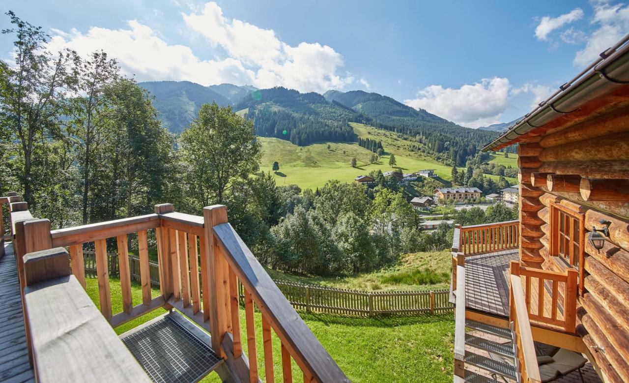 Вілла Chalets Blockhaus Saalbach By Holidayflats24 Екстер'єр фото