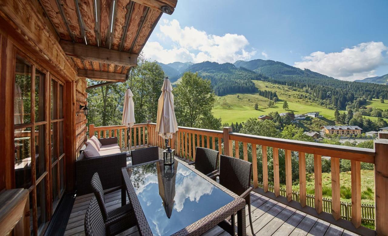 Вілла Chalets Blockhaus Saalbach By Holidayflats24 Екстер'єр фото