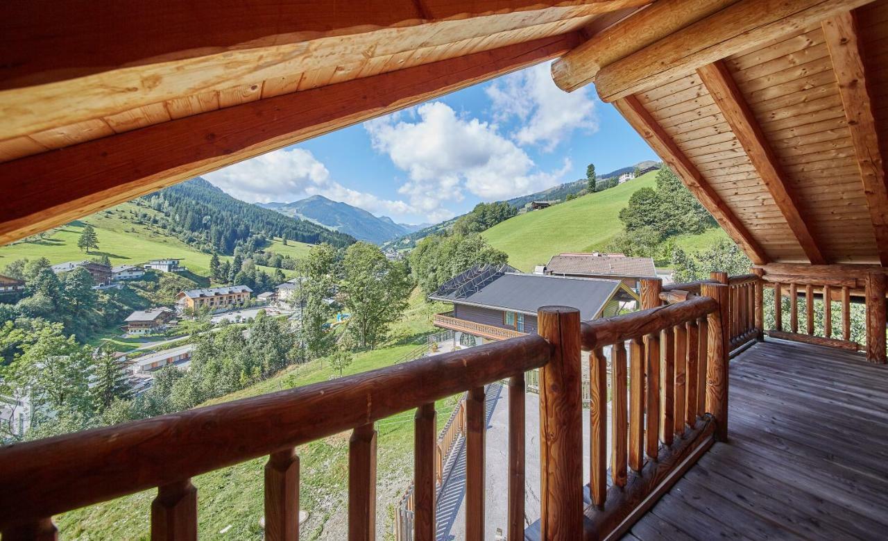 Вілла Chalets Blockhaus Saalbach By Holidayflats24 Екстер'єр фото